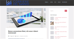 Desktop Screenshot of corrieredelsannio.it